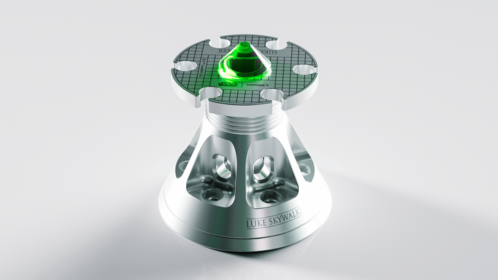 Target Luke Skywalker The Jedi Knight Light Saber Swiss Point Steeldarts Dartständer