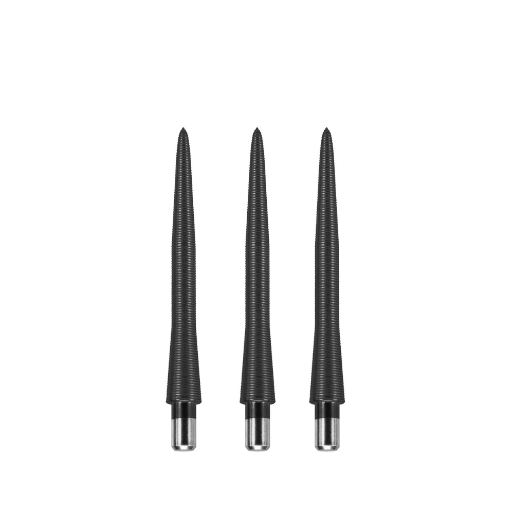 Target Storm Nano Grip Steeldart Spitzen - Schwarz