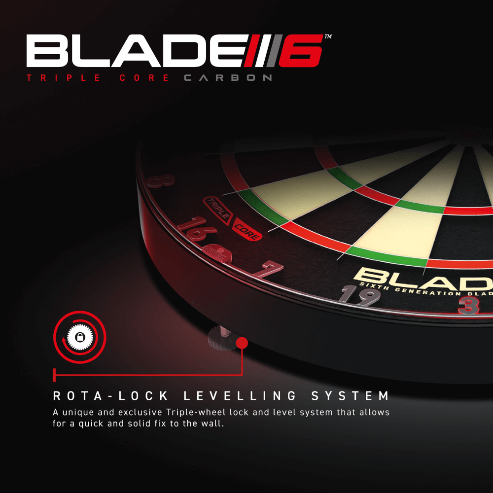 Winmau Blade 6 Triple Core Official PDC Dartboard D3