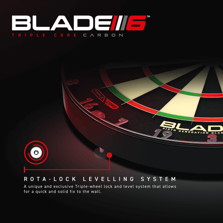 Winmau Blade 6 Triple Core Official PDC Dartboard D3