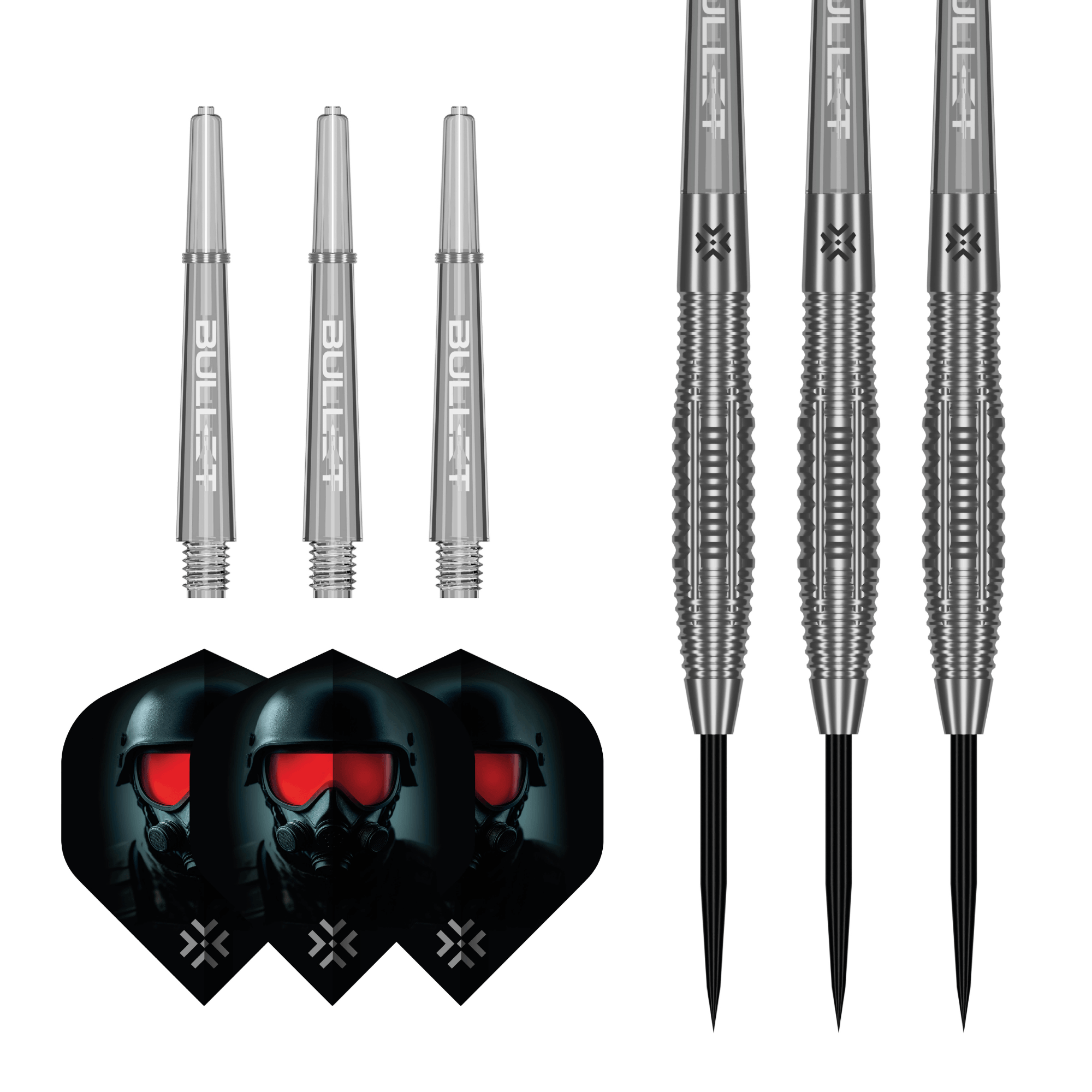 Bullet Ranger Steeldarts Packungsinhalt