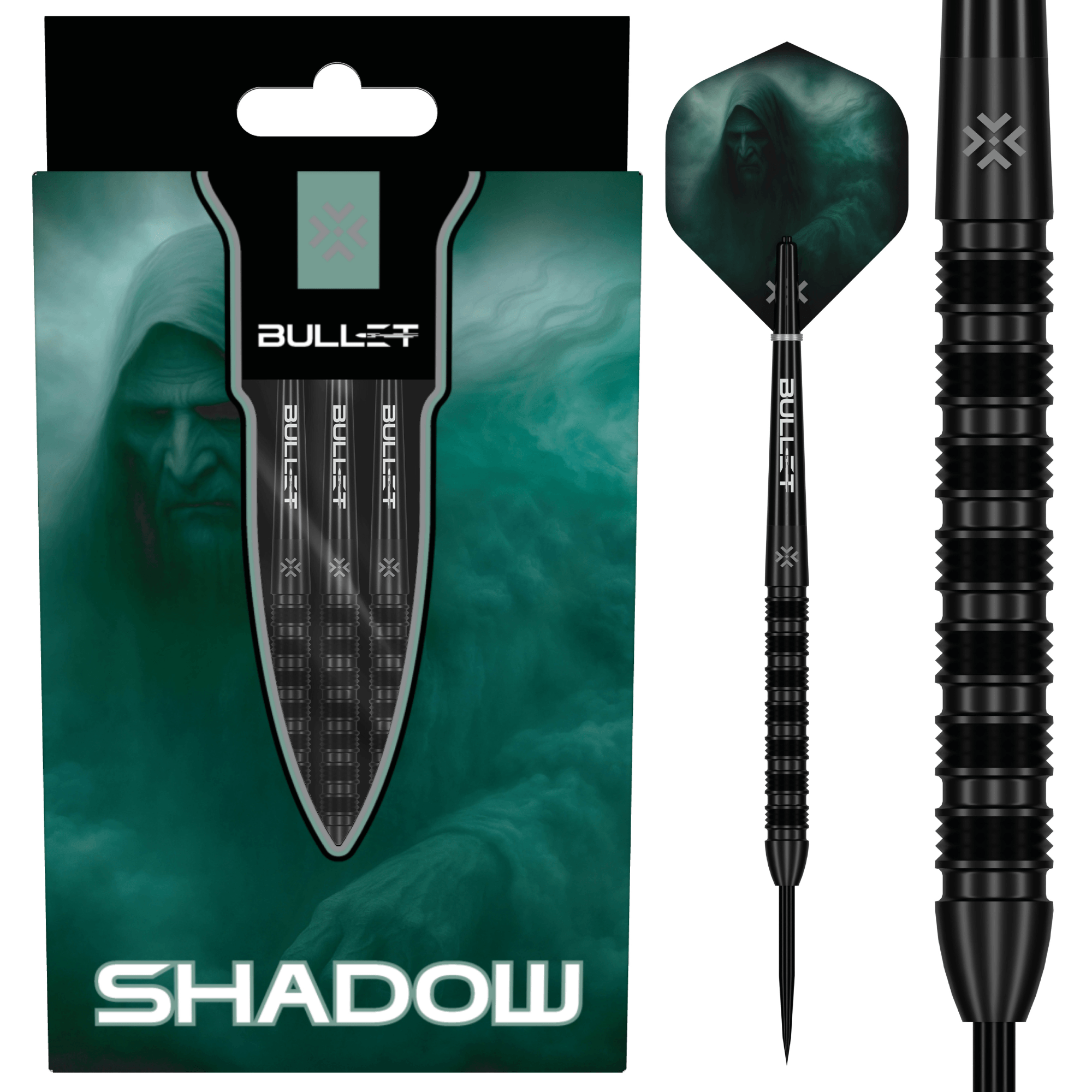 Bullet Shadow Steeldarts Verpackung