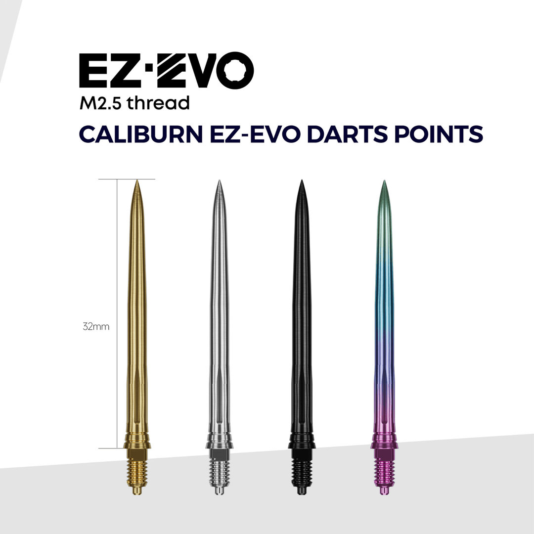 Caliburn EZ-EVO Smooth Spitzen - Black Maße