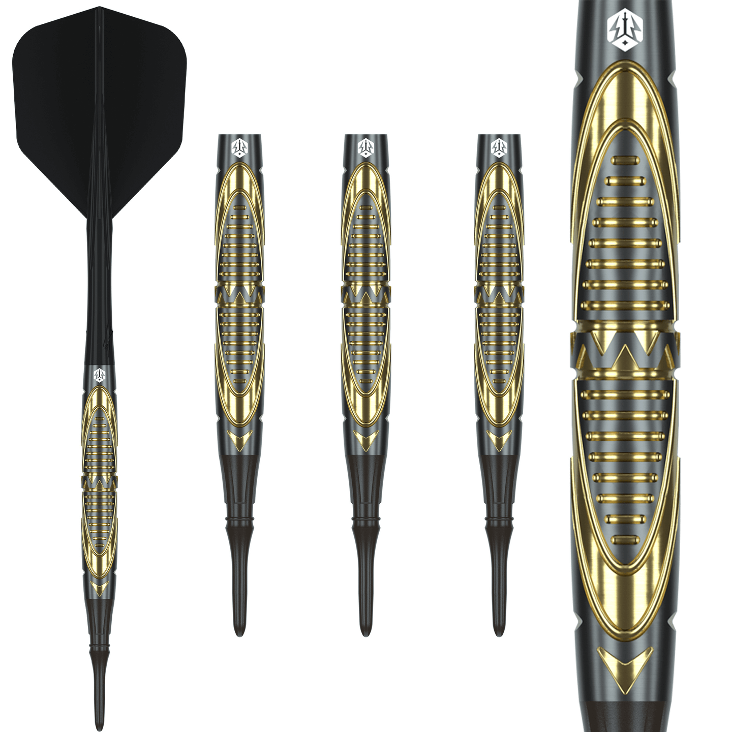 Caliburn Halo H2 Softdarts Detail