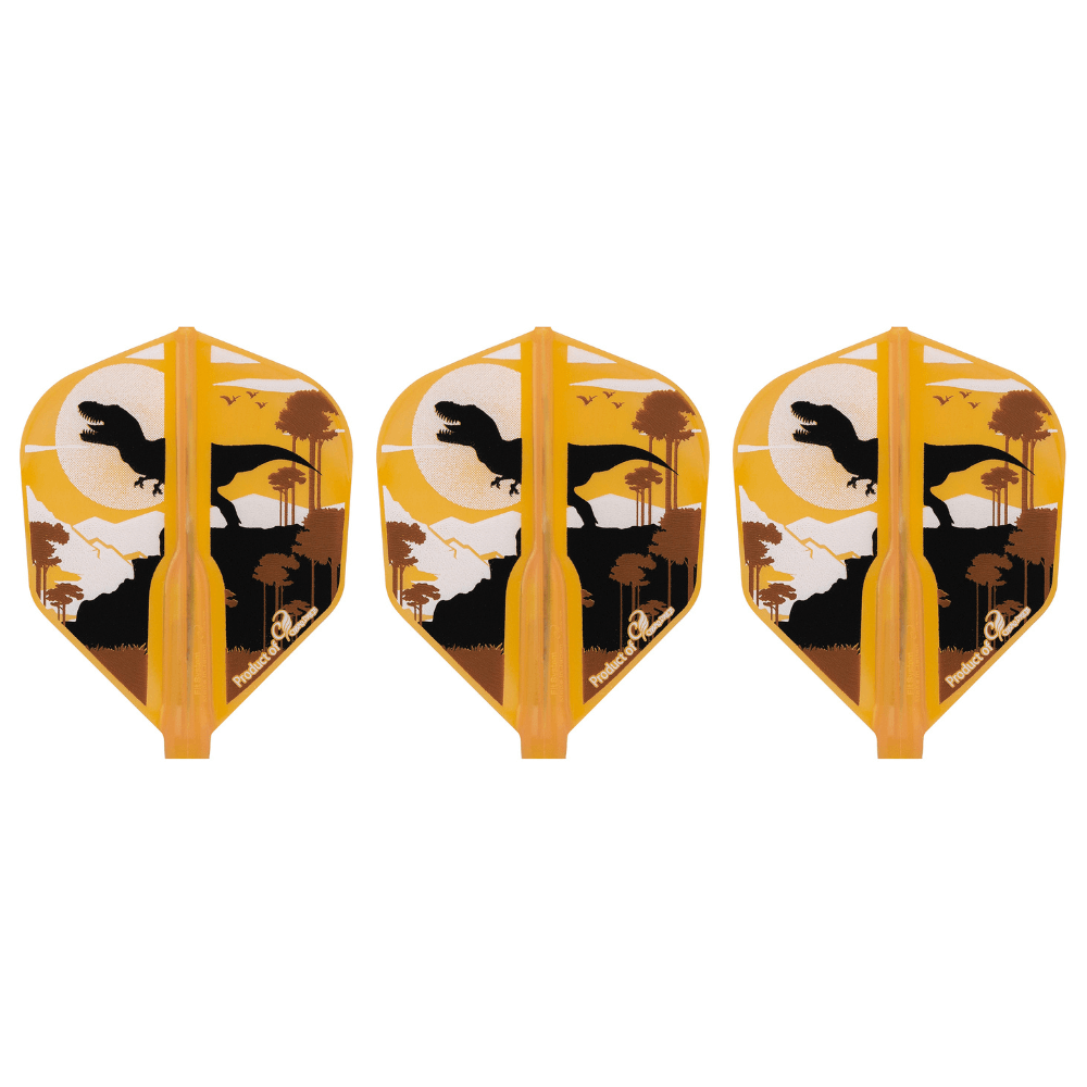 Cosmo Fit Flights Air Printed Series Jurassic Sunset Shape