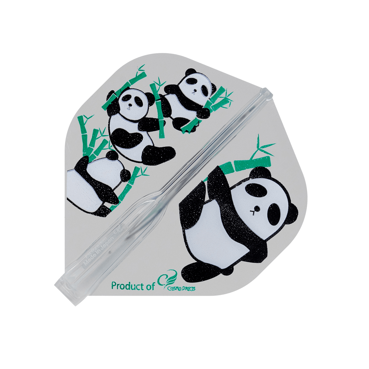 Cosmo Fit Flights Air Printed Series Panda x Family Standard Design weiß