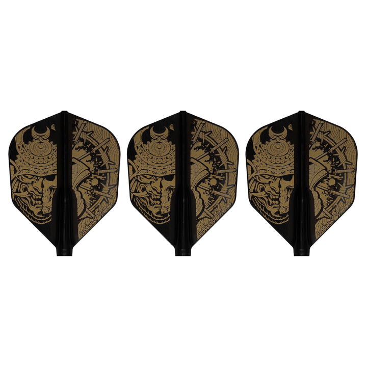 Cosmo Fit Flights Air Printed Series Samurai Skull A Shape