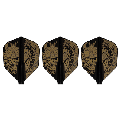 Cosmo Fit Flights Air Printed Series Samurai Skull A Shape