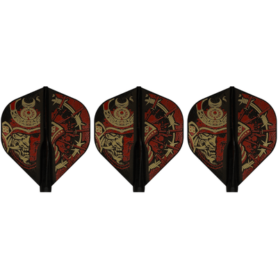 Cosmo Fit Flights Air Printed Series Samurai Skull A Standard