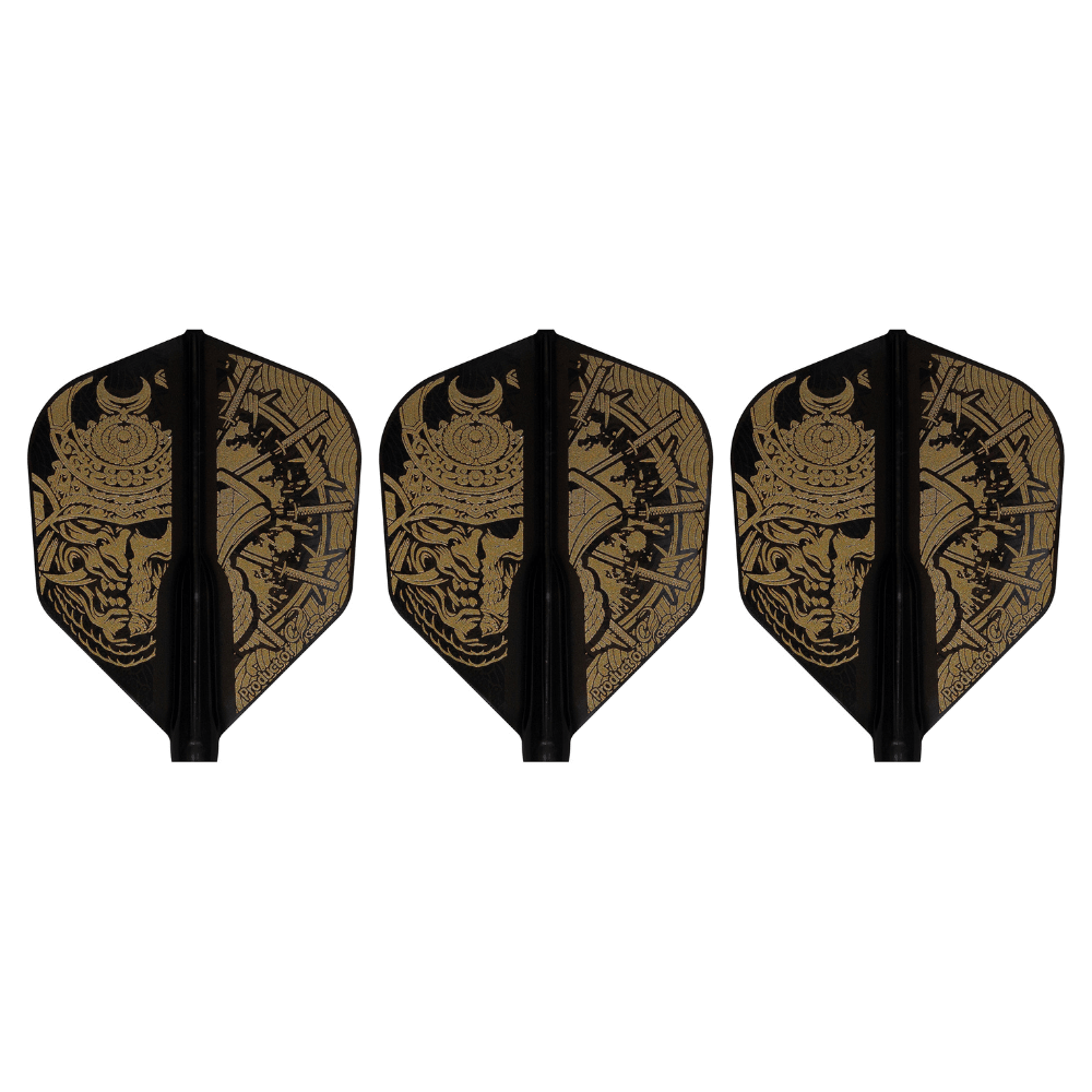 Cosmo Fit Flights Air Printed Series Samurai Skull B Shape