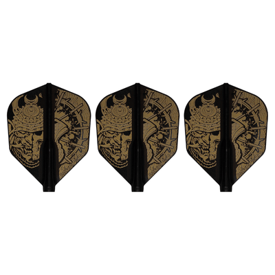 Cosmo Fit Flights Air Printed Series Samurai Skull B Shape