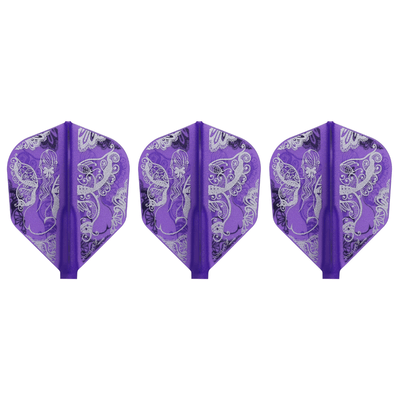 Cosmo Fit Flights Printed Series Monarch Fairy Shape B