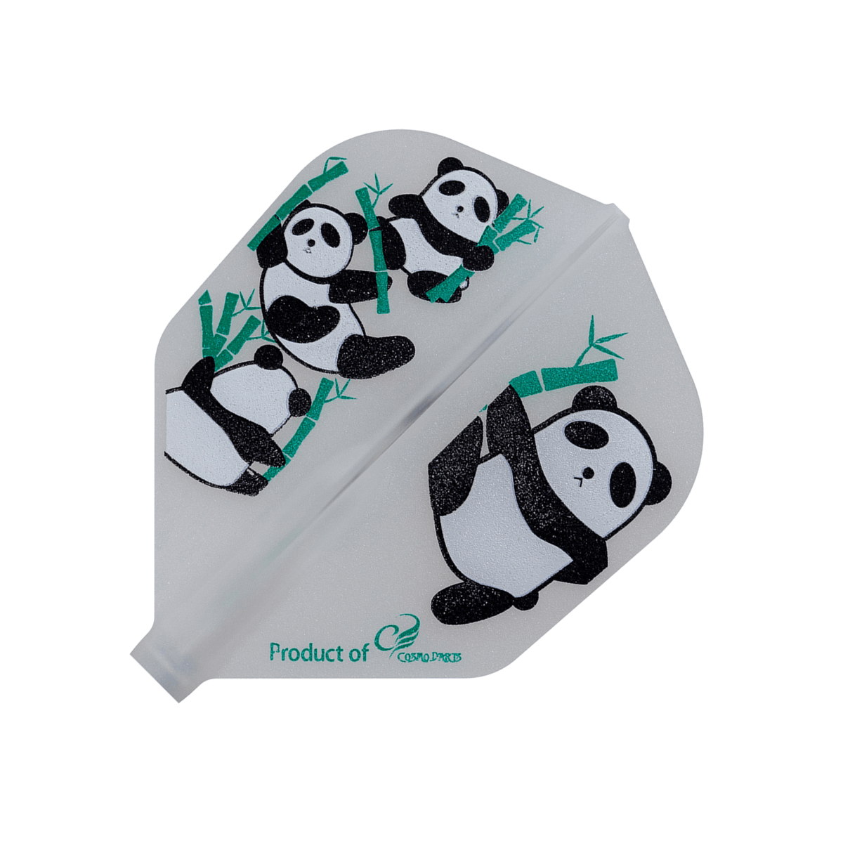 Cosmo Fit Flights Printed Series Panda x Family Shape natur