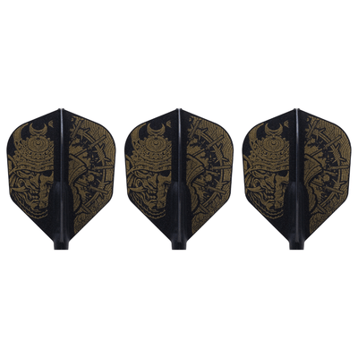 Cosmo Fit Flights Printed Series Samurai Skull B Shape