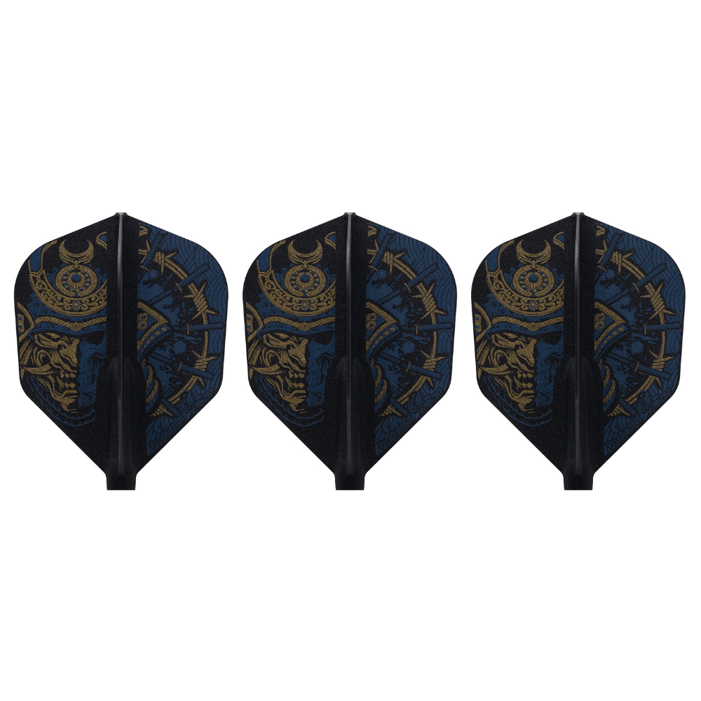 Cosmo Fit Flights Printed Series Samurai Skull B Shape