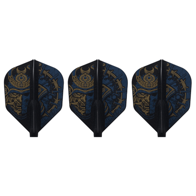 Cosmo Fit Flights Printed Series Samurai Skull B Shape