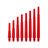 Cosmo Fit Shafts Gear Normal - Rot