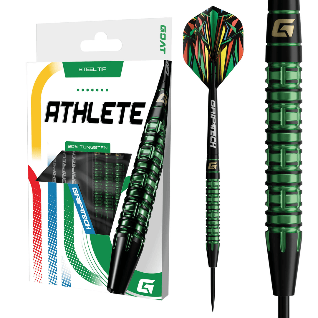 GOAT Athlete Green Steeldarts Verpackung