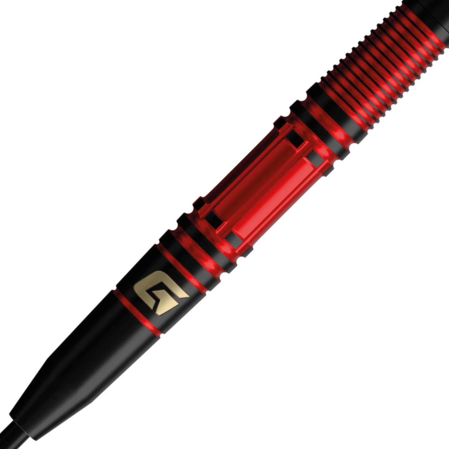 GOAT Athlete Red Steeldarts Details Barrel