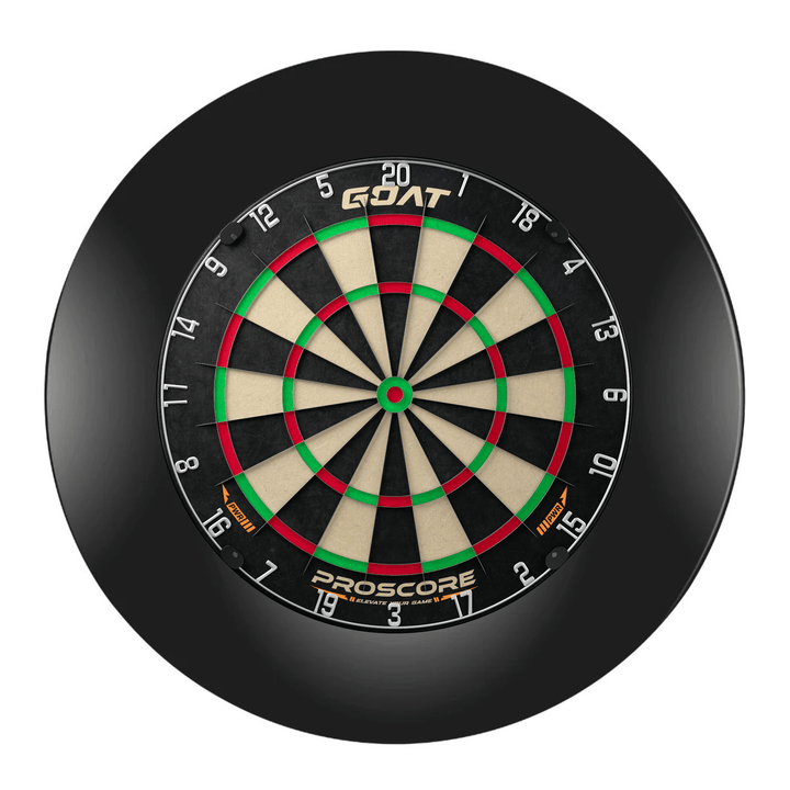 GOAT Black Dartboard Surround und Board