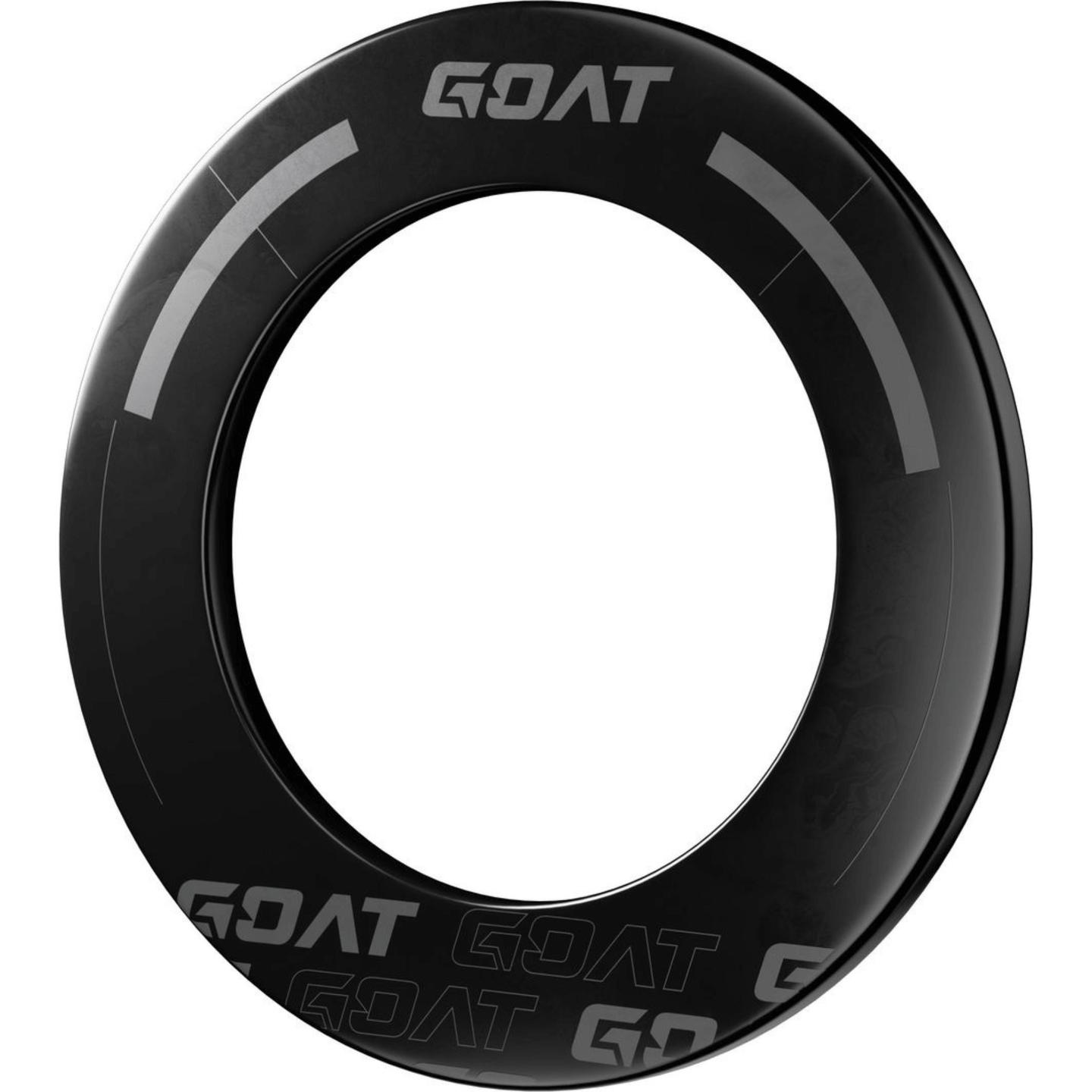 GOAT Defender 3 Black Dartboard Surround seitlich