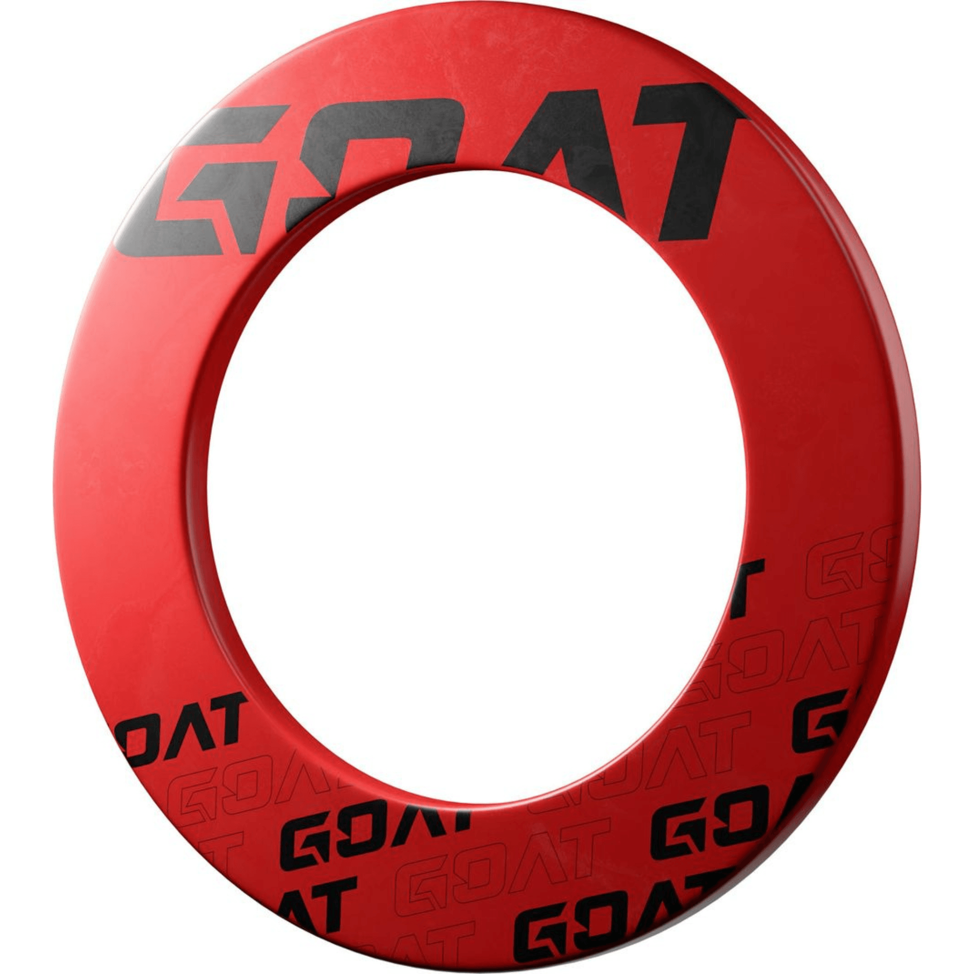 GOAT Defender 4 Red Dartboard Surround seitlich
