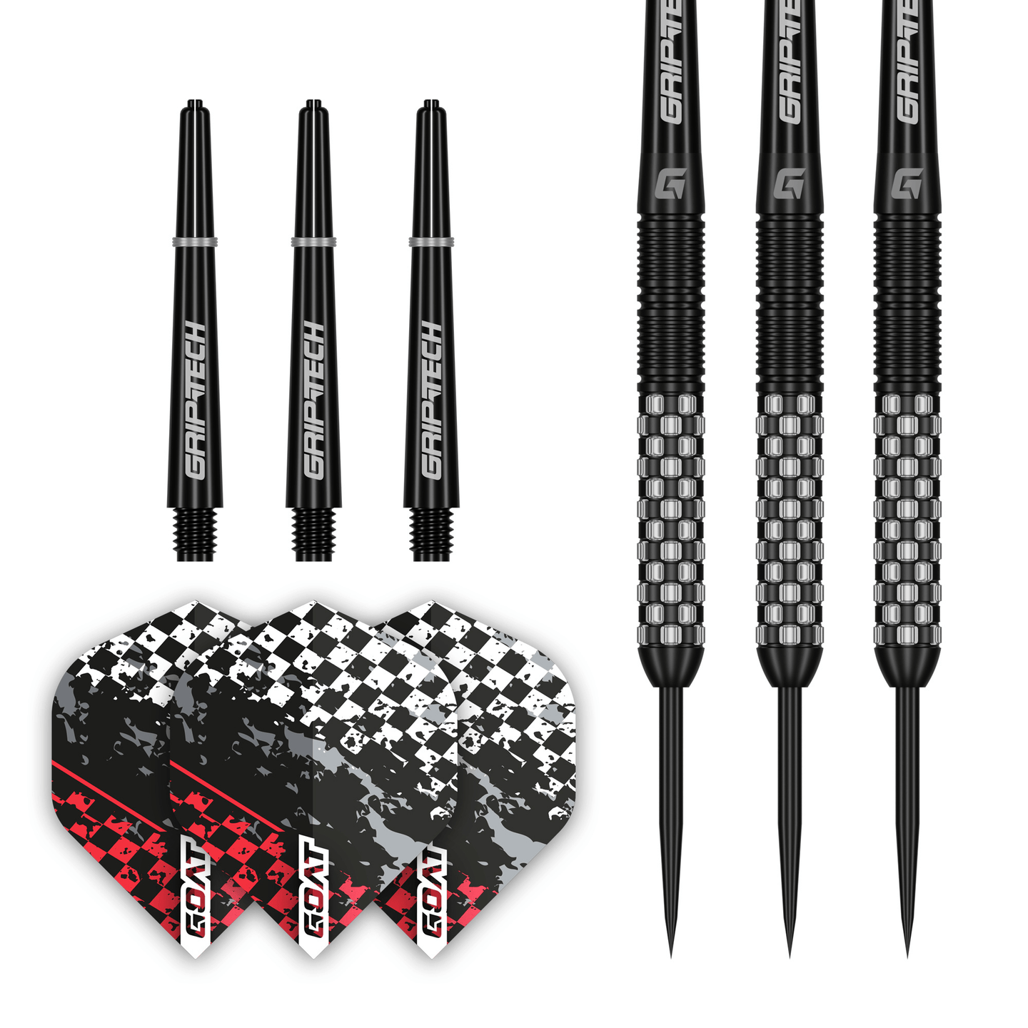 GOAT Finish Line Steeldarts Packungsinhalt