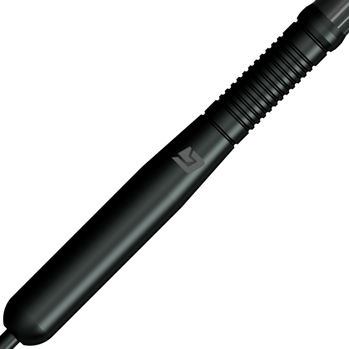 GOAT Homerun Black Brass Steeldarts Details Barrel