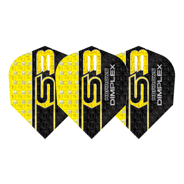 Harrows Dimplex S3 Yellow Flights Set