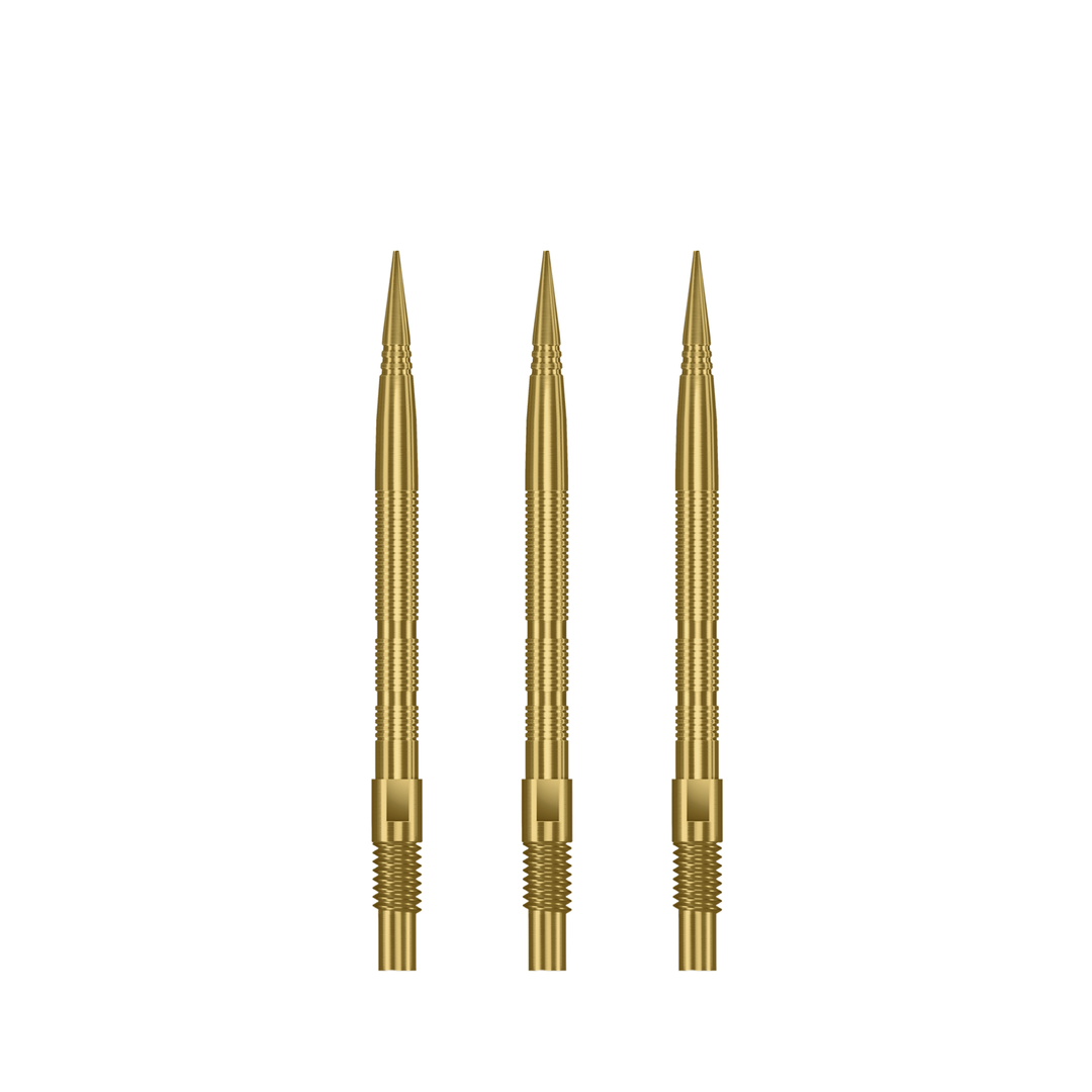 Harrows Micro Grip Quick Point Spitzen Gold