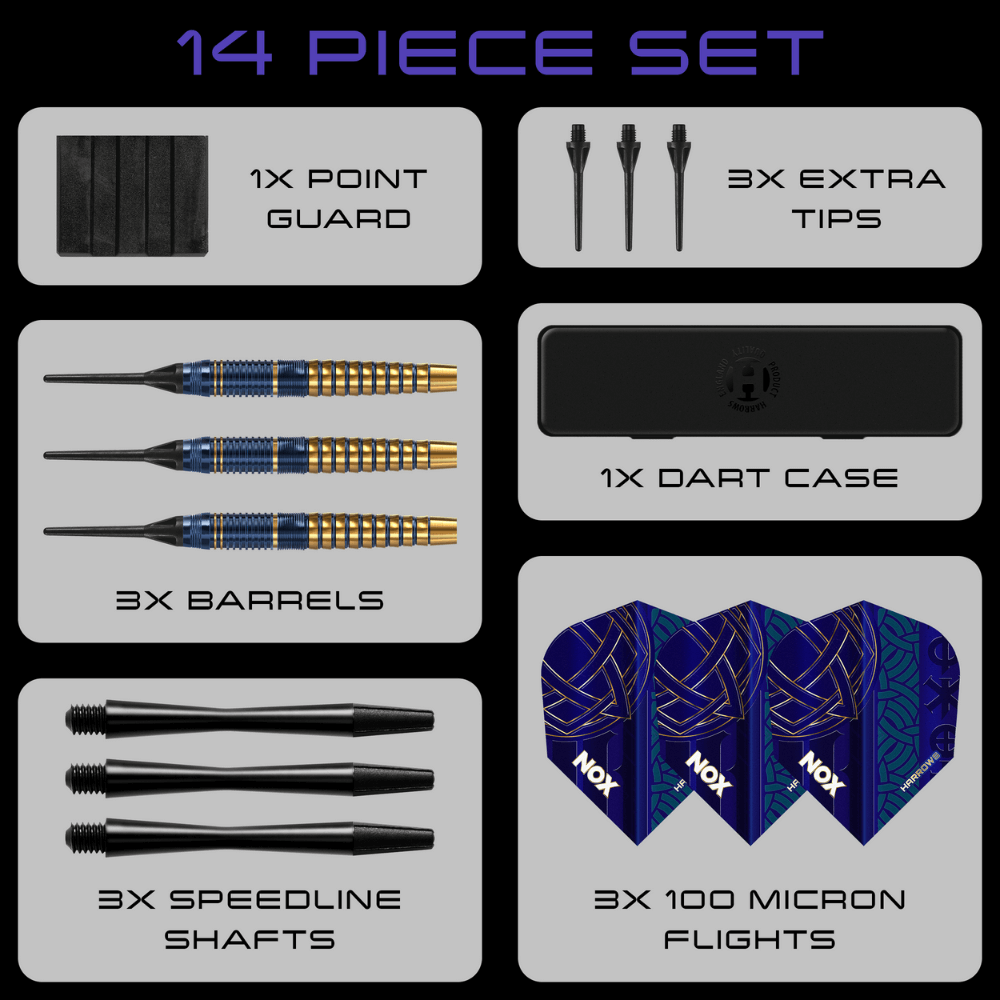 Harrows Nox Softdarts Set