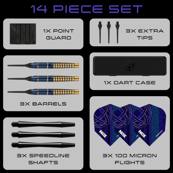 Harrows Nox Softdarts Set