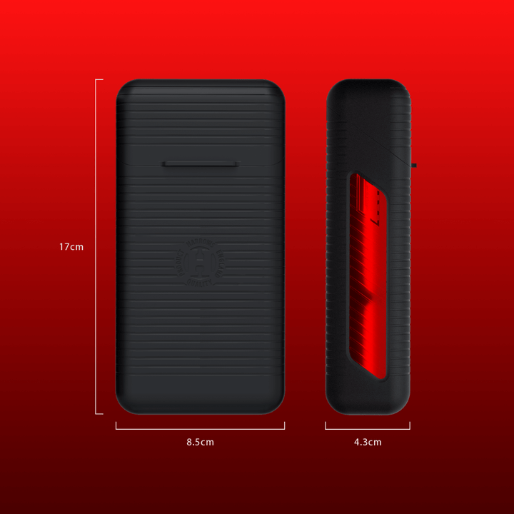 Harrows Vault Dartcase Red Abmessungen