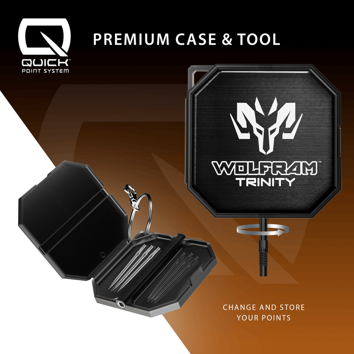 Harrows Wolfram Trinity Steeldarts Premium Quick Point Tool