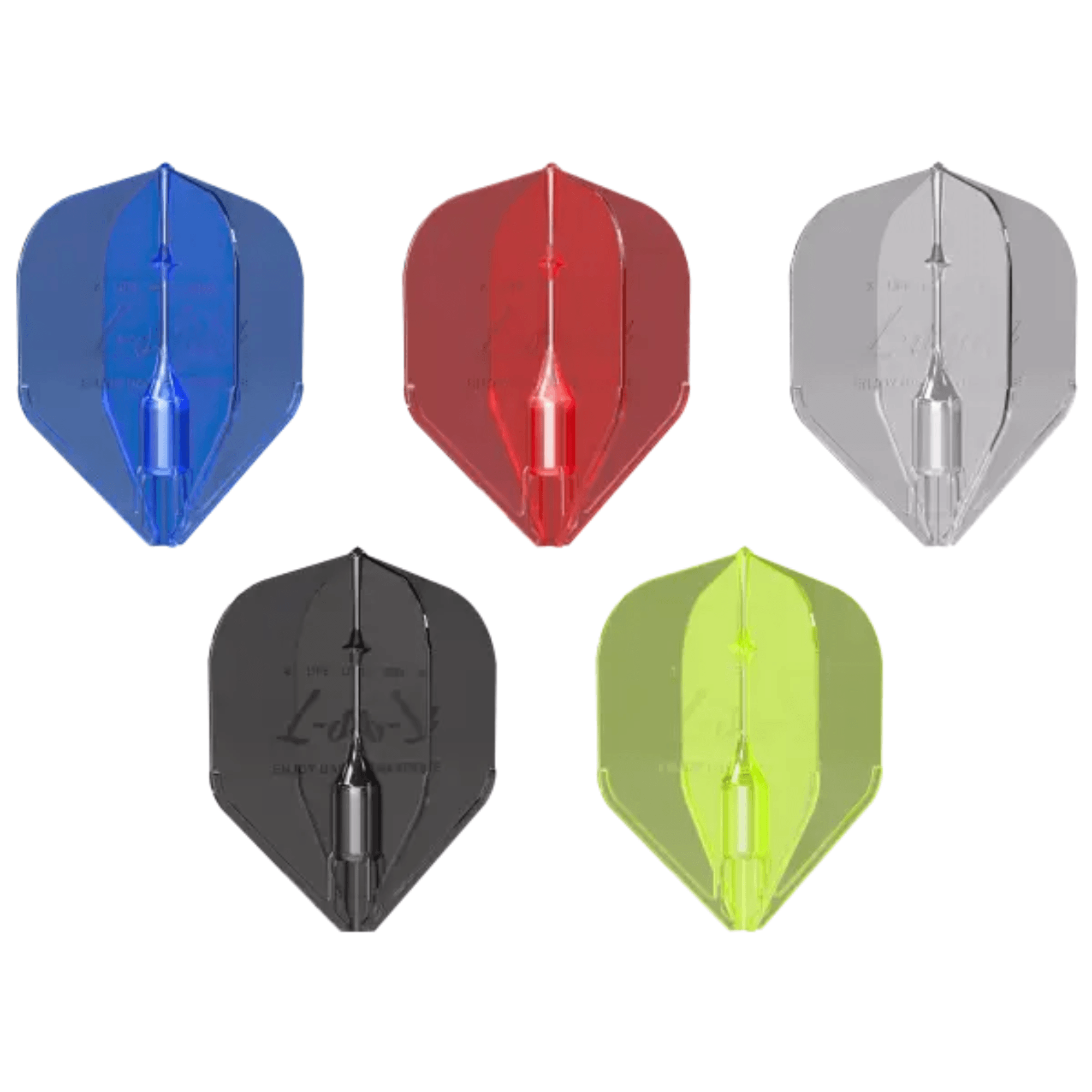 L-Style L1EZ Fantom Neon Yellow Flights Farben