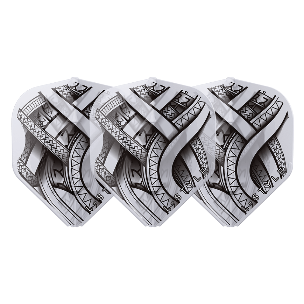 L-Style L1EZ Mike de Decker Type A Black Clear White Flights
