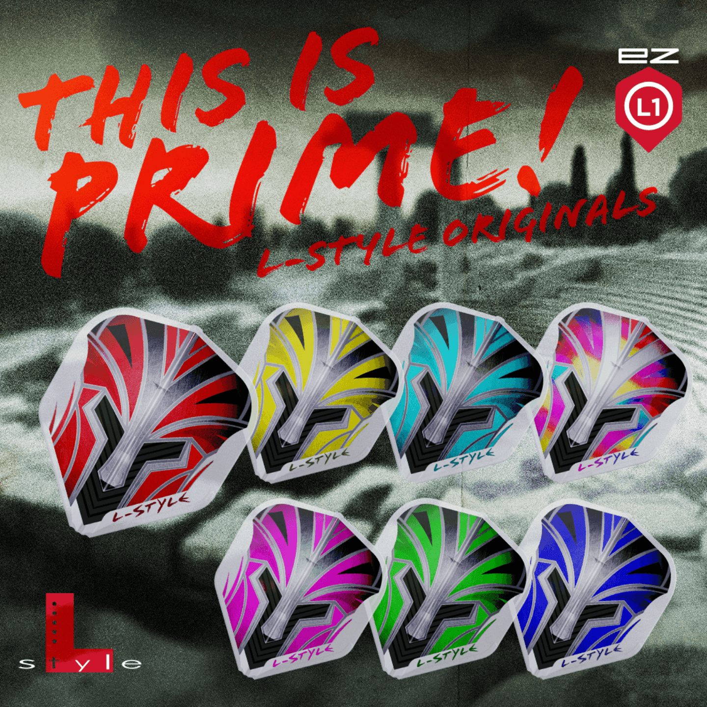 L-Style L1EZ Prime Series Green Flights Farben