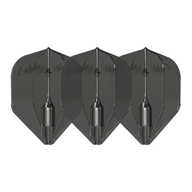 L-Style L3EZ Fantom Clear Black Flights