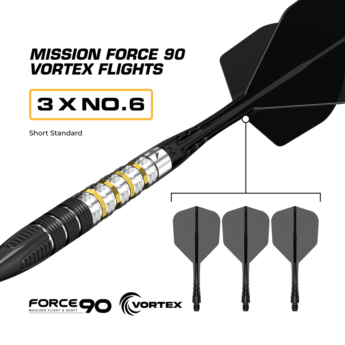 Mission Astro Rapid Point Steeldarts Details Flight