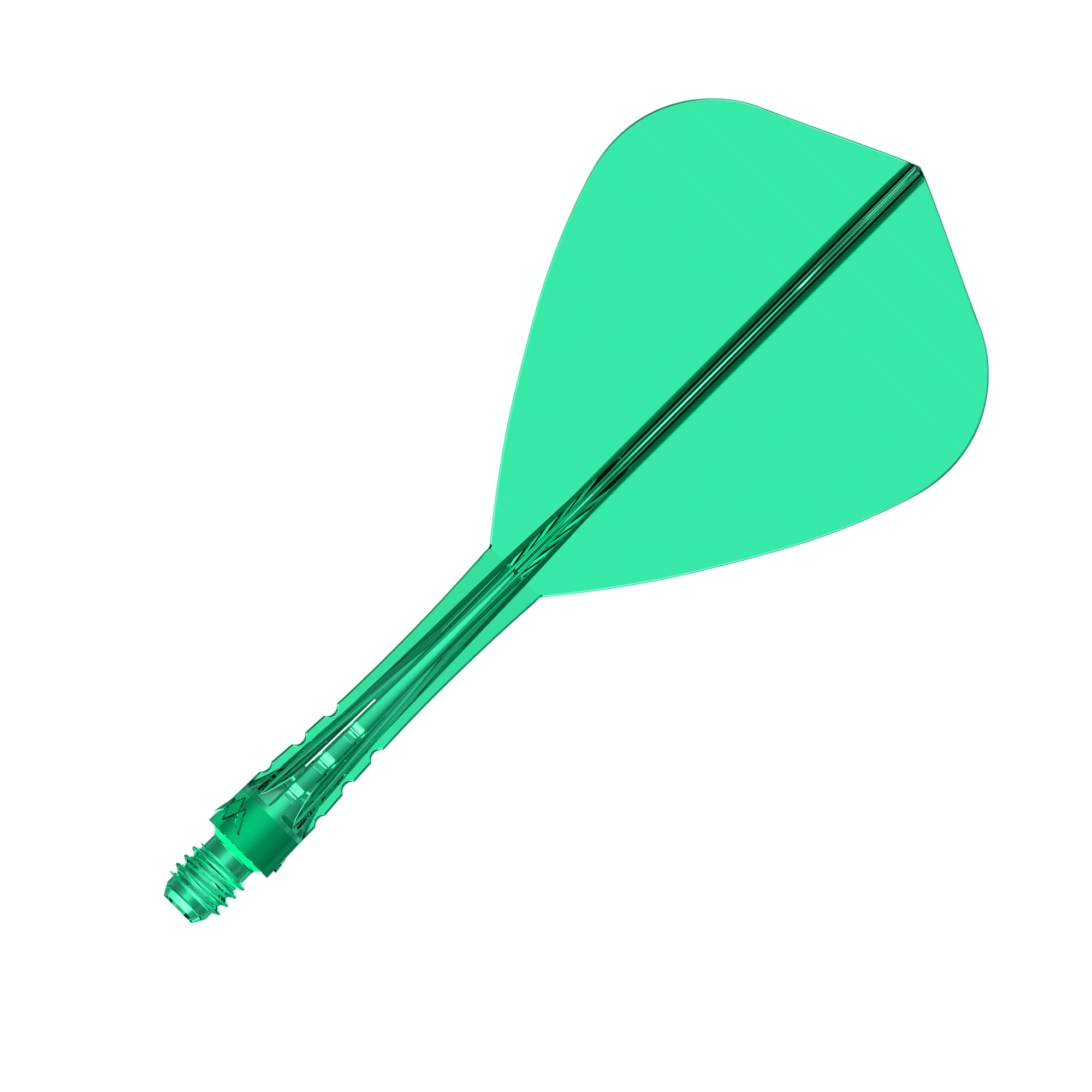 Mission Force 90 Vortex Kite Clear Green