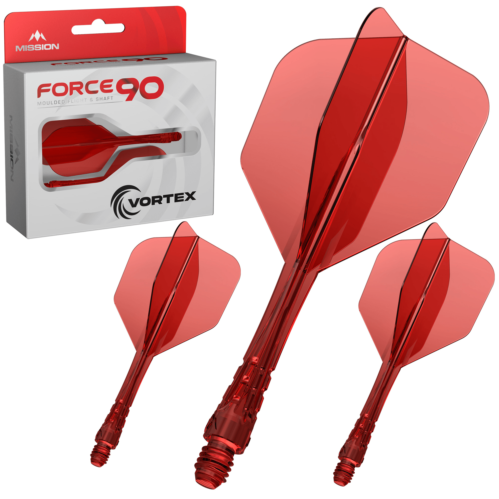 Mission Force 90 Vortex NO6 Clear Red Verpackung