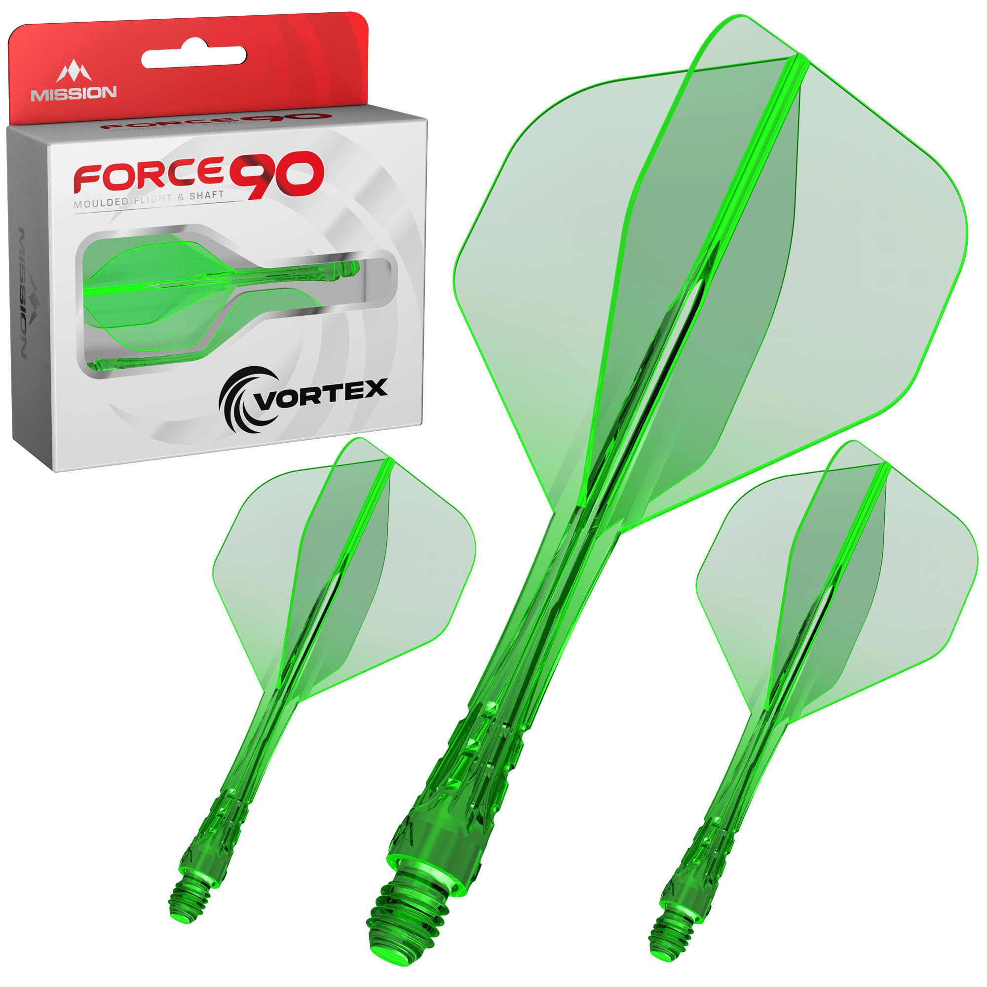 Mission Force 90 Vortex NO6 Neon Green Verpackung