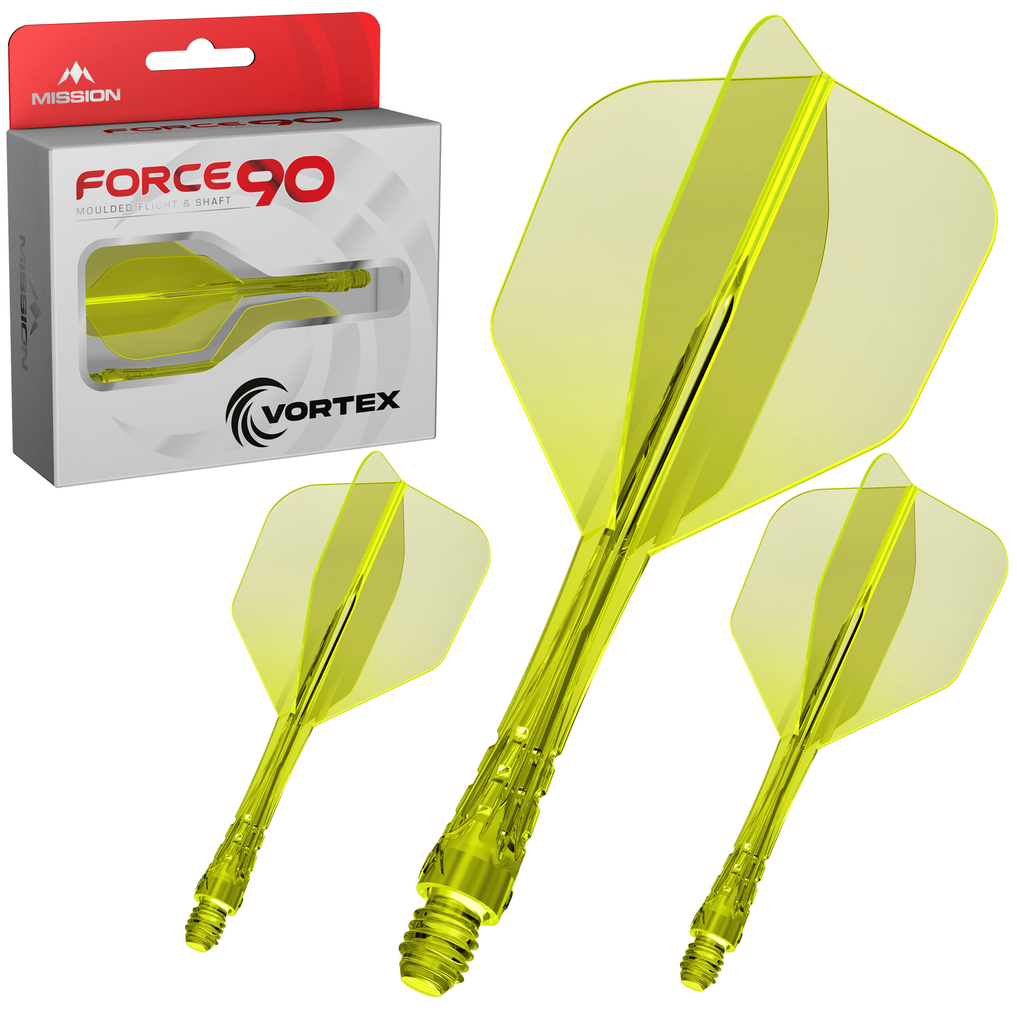Mission Force 90 Vortex NO6 Neon Yellow Verpackung