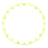 Precise180 Zahlenring Electric Yellow