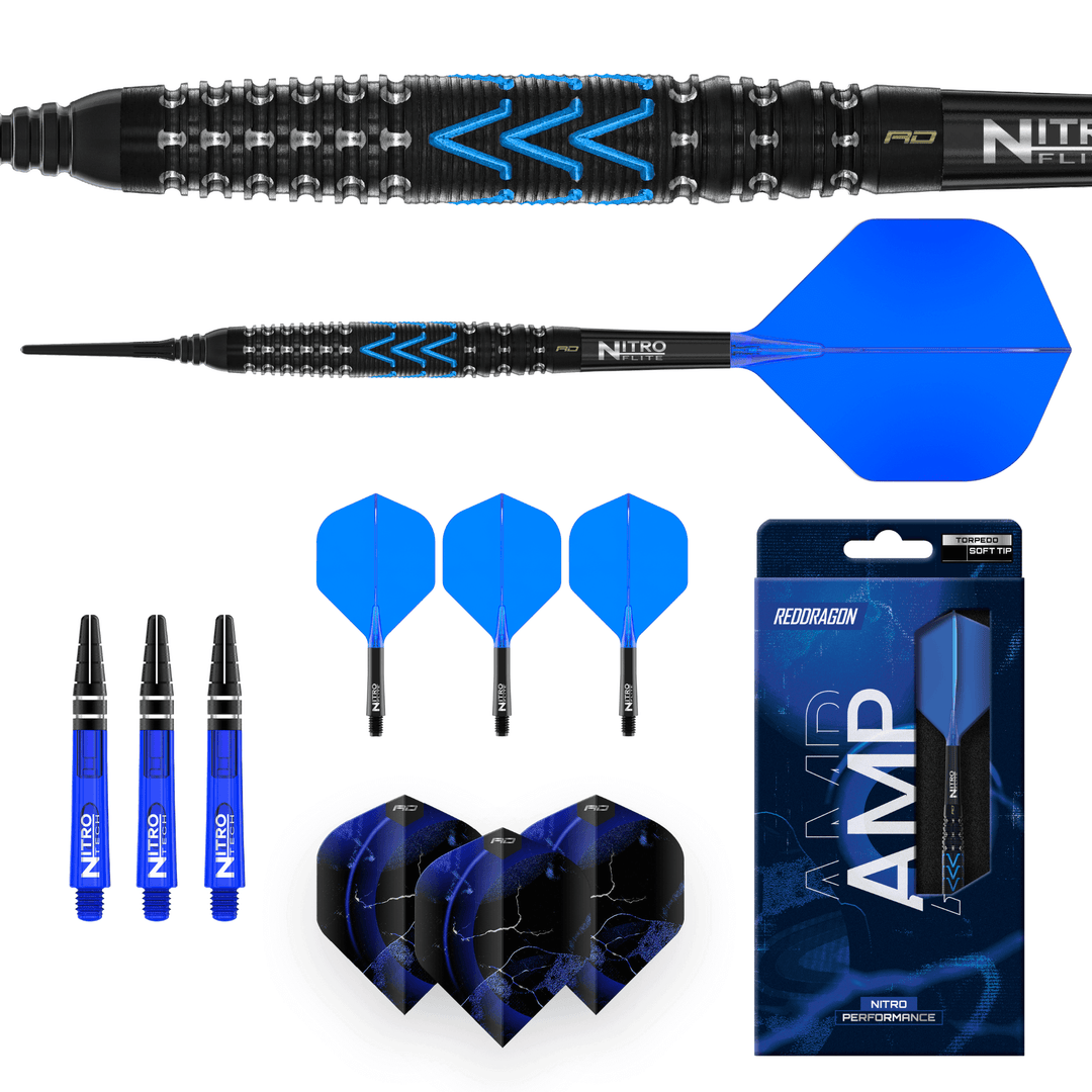 Red Dragon Amp Torpedo Softdarts Packungsinhalt