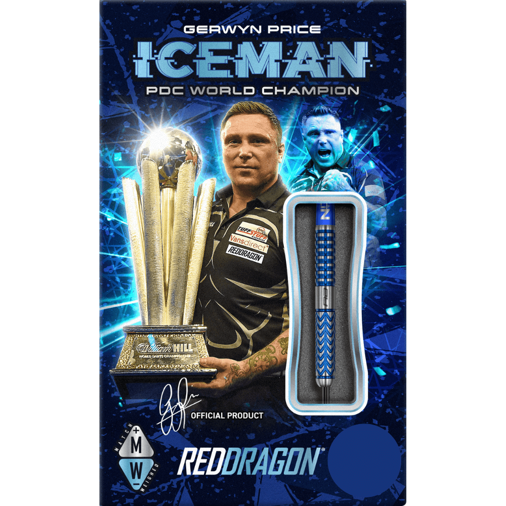 Red Dragon Gerwyn Price Glacier Steeldarts Packung