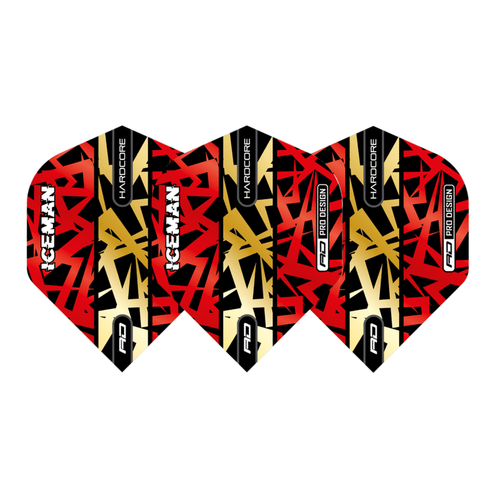 Red Dragon Gerwyn Price Hardcore Premium 6871 Flights Set