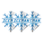 Red Dragon Gerwyn Price Iceman Hardcore Snowflake Flights Set