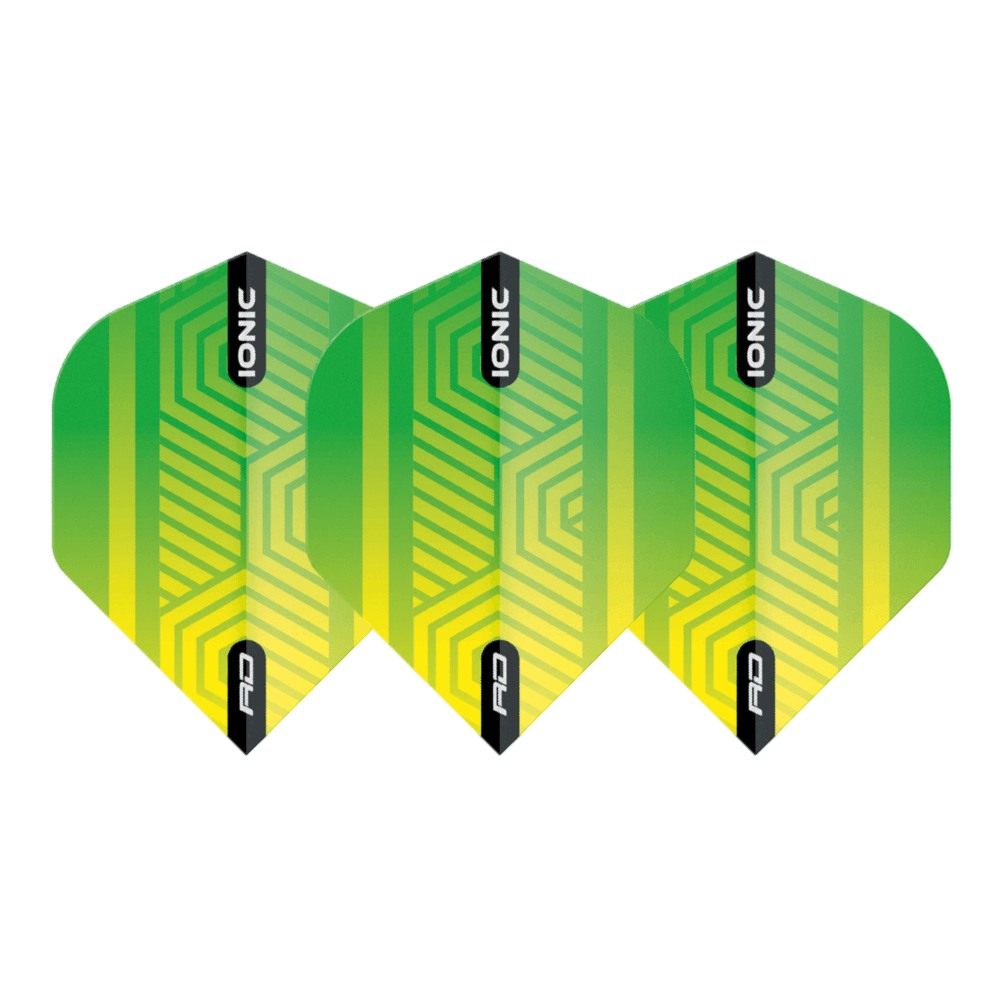 Red Dragon Hardcore Ionic Flights - Grün Set