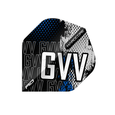 Red Dragon Hardcore Premium Gian van Veen Black & White Flights